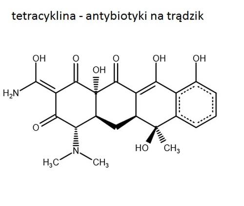  tetracyklina nie dała rady z moim trądzikiem!